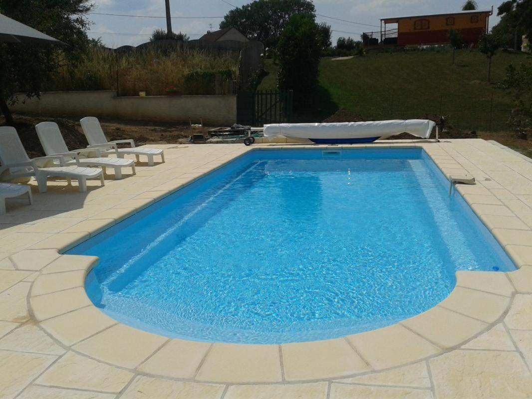 Вилла La Roulotte De Bourgogne Brianny Экстерьер фото